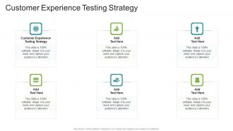 Customer Experience Testing Strategy In Powerpoint And Google Slides Cpb