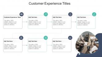 Customer Experience Titles In Powerpoint And Google Slides Cpb