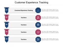 Customer experience tracking ppt powerpoint presentation slides microsoft cpb