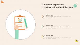 Customer Experience Transformation Checklist Icon