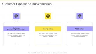 Customer Experience Transformation In Powerpoint And Google Slides Cpb