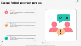Customer Feedback Journey Pain Points Icon