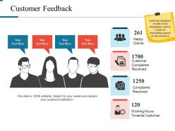 Customer feedback powerpoint slide presentation tips
