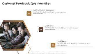 Customer Feedback Questionnaires In Powerpoint And Google Slides Cpb