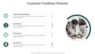 Customer Feedback Website In Powerpoint And Google Slides Cpb