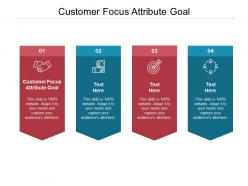 Customer focus attribute goal ppt powerpoint presentation icon outline cpb