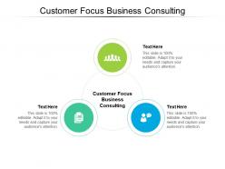 Customer focus business consulting ppt powerpoint presentation show slide portrait cpb