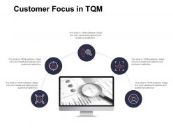 Customer focus in tqm big data ppt powerpoint presentation ideas example
