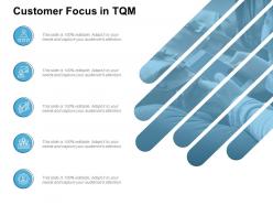 Customer focus in tqm growth technology ppt powerpoint presentation slides template