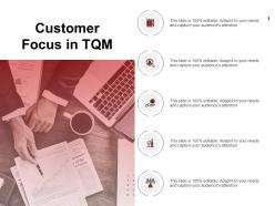 Customer focus in tqm technology ppt powerpoint presentation portfolio show