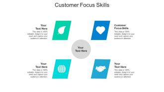 Customer focus skills ppt powerpoint presentation professional graphics example cpb