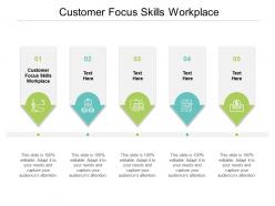 Customer focus skills workplace ppt powerpoint presentation file icons cpb