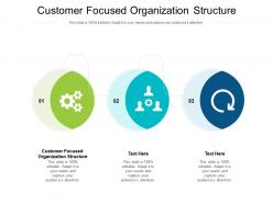 Customer focused organization structure ppt powerpoint inspiration ideas cpb