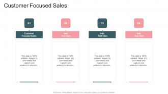 Customer Focused Sales In Powerpoint And Google Slides Cpb
