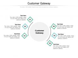 Customer gateway ppt powerpoint presentation gallery design inspiration cpb