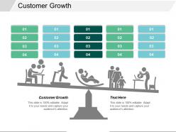 Customer growth ppt powerpoint presentation icon example introduction cpb