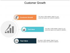 Customer growth ppt powerpoint presentation slides show cpb