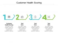 Customer health scoring ppt powerpoint presentation portfolio slide portrait cpb