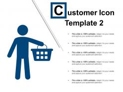 Customer icon template 2 example of ppt