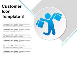 Customer icon template 3 powerpoint guide