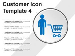 Customer icon template 4 powerpoint ideas