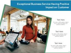 Customer Impact Business Operations Experience Assessment Framework Resolution