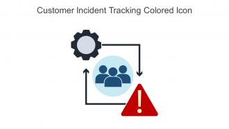 Customer Incident Tracking Colored Icon In Powerpoint Pptx Png And Editable Eps Format