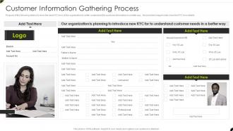 Customer Information Gathering Process Creditor Management And Collection Policies
