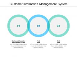Customer information management system ppt powerpoint presentation styles designs download cpb