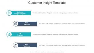 Customer Insight Template In Powerpoint And Google Slides Cpb