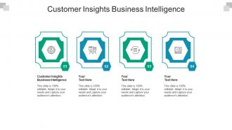 Customer insights business intelligence ppt powerpoint presentation styles backgrounds cpb