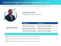 Customer Insights Customer Segmentation L2251 Ppt Powerpoint Presentation Graphics