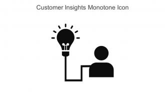 Customer Insights Monotone Icon In Powerpoint Pptx Png And Editable Eps Format