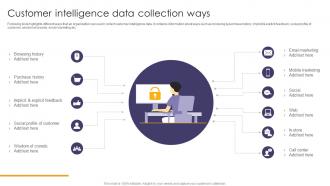 Customer Intelligence Data Collection Ways