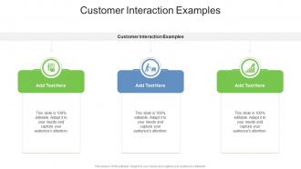 Customer Interaction Examples In Powerpoint And Google Slides Cpb