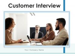 Customer Interview Business Research Organization Consultants Service