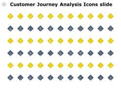 Customer journey analysis icons slide growth process c319 ppt powerpoint presentation model