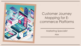Customer Journey Mapping For E Commerce Platforms PPT Summary AT