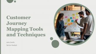 Customer Journey Mapping Tools And Techniques PPT Sample AT