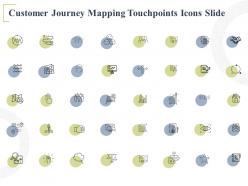 Customer journey mapping touchpoints icons slide process a712 ppt powerpoint presentation