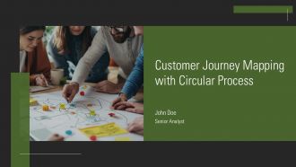 Customer Journey Mapping With Circular Process PPT Summary AT