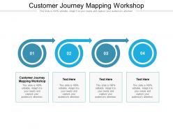 Customer journey mapping workshop ppt powerpoint presentation model layout ideas cpb