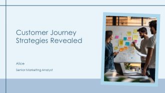 Customer Journey Strategies Revealed PPT Presentation AT
