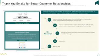 Customer Journey Touchpoint Mapping Strategy Thank You Emails For Better Customer Relationships