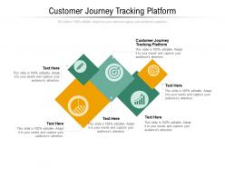 Customer journey tracking platform ppt powerpoint presentation show slides cpb