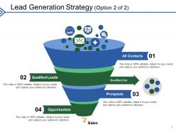 Customer Lead Generation Strategies Powerpoint Presentation Slides