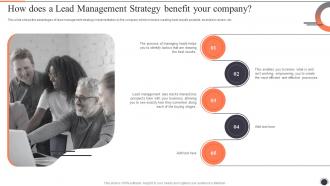Customer Lead Management To Generate How Does A Lead Management Strategy Benefit