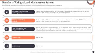 Customer Lead Management To Generate New Potential Business Clientele Complete Deck
