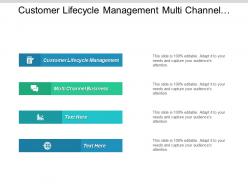 Customer lifecycle management multi channel business omni channel marketing cpb