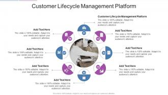 Customer Lifecycle Management Platform In Powerpoint And Google Slides Cpb